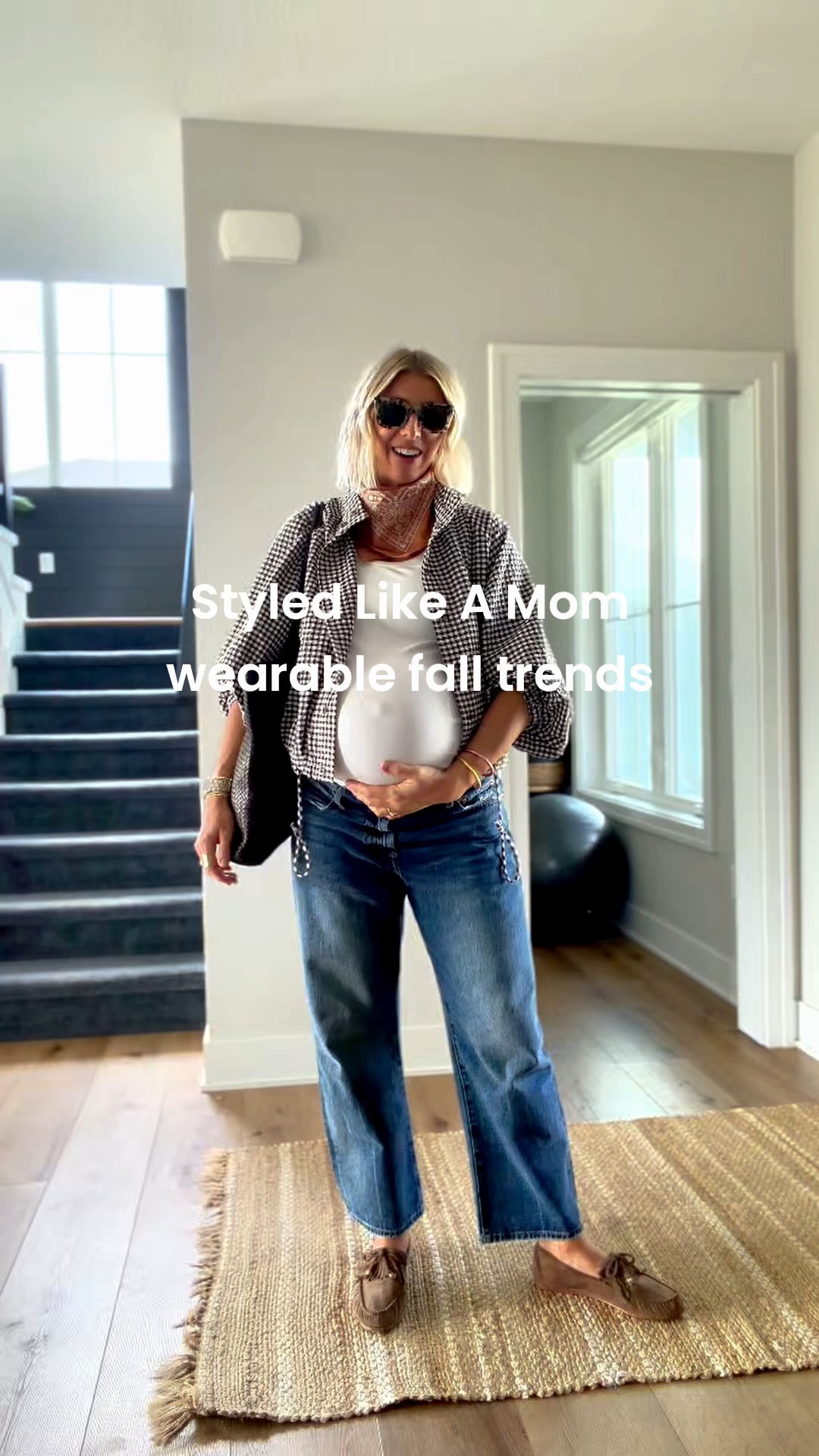 Styled like a mom: I’m styling wearable trends and created an effortless uniform to wear on repeat.
￼1. Dark wash @Pistola Denim barrel jeans
2. Statement jacket 
3. Loafers 
4. Accessories that bring the style

#LTKmomlife #LTKootd #LTKOver40