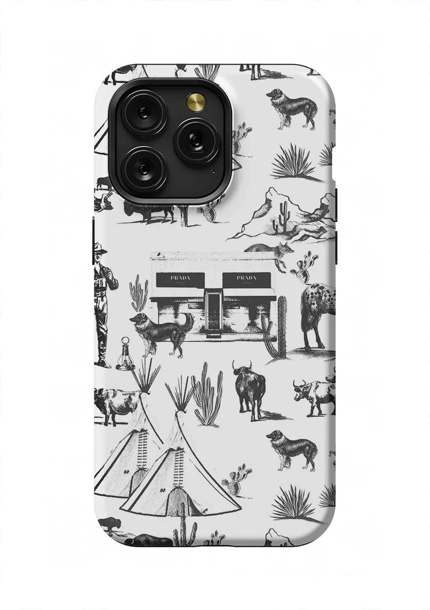 Marfa Toile iPhone Case | Katie Kime Inc