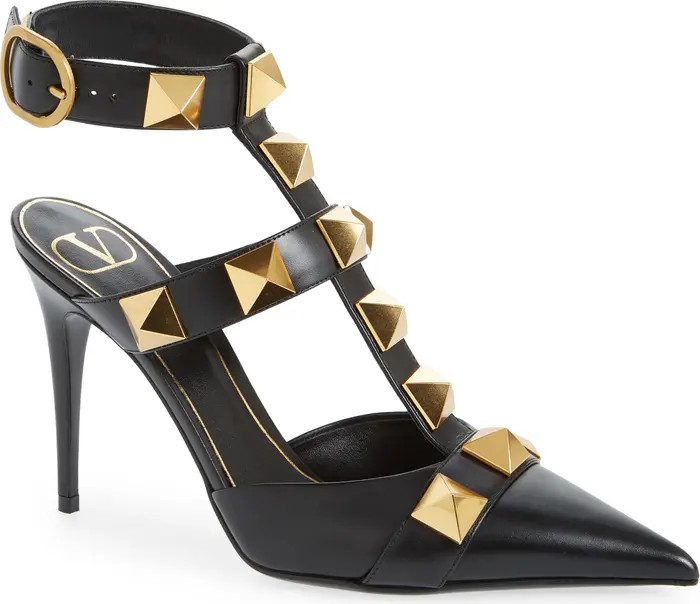 Valentino Garavani Roman Stud T-Strap Pump | Nordstrom | Nordstrom Canada