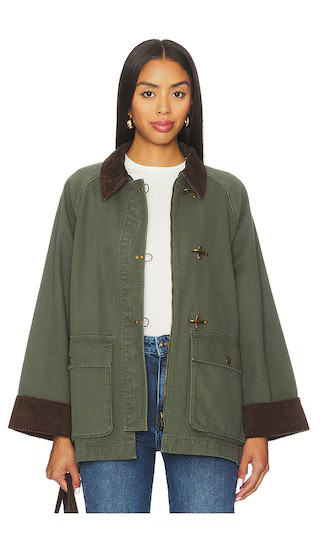 Charla Jacket in Army | Revolve Clothing (Global)