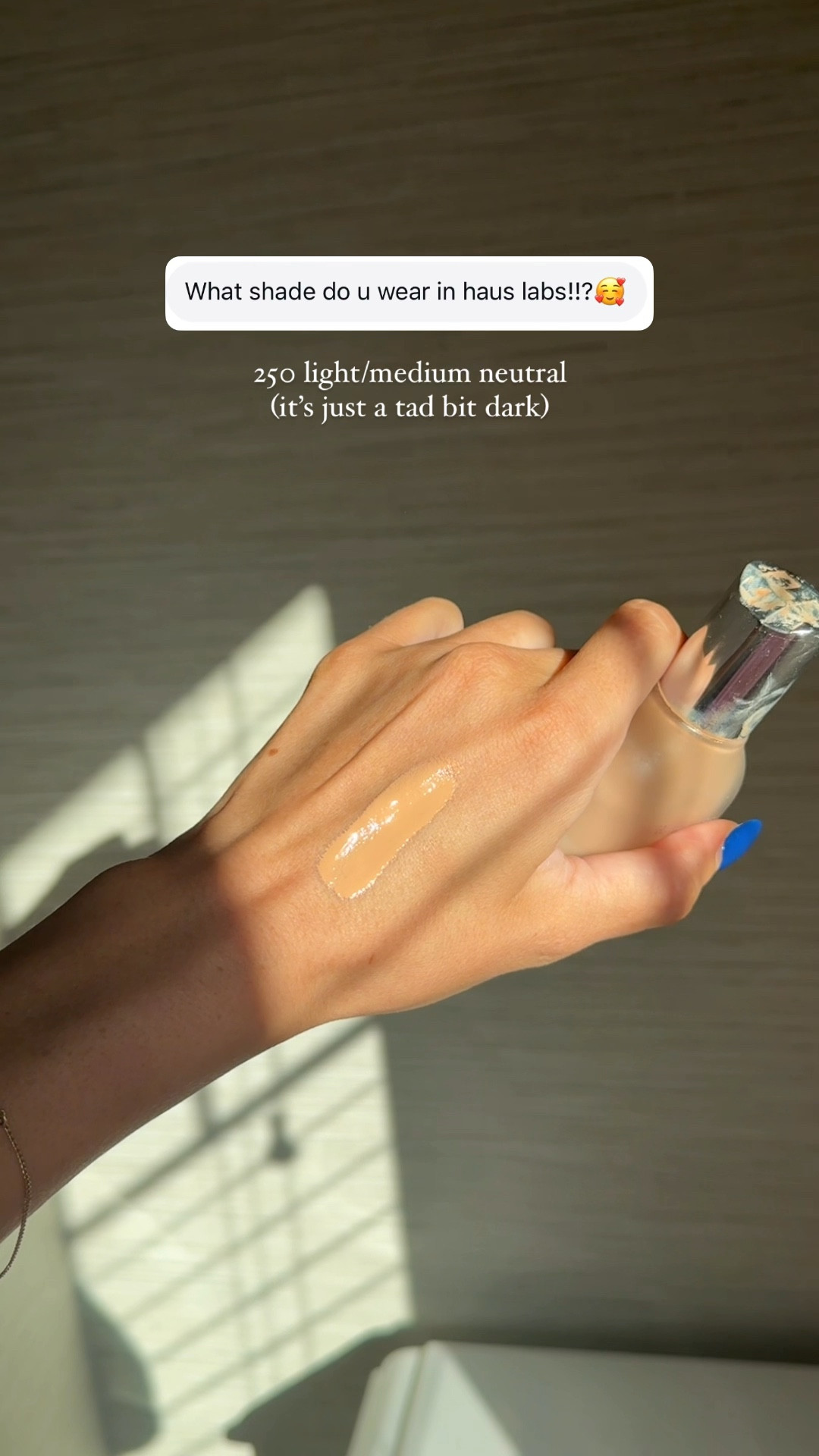 Haus labs foundation shade 250 

#LTKBeauty #LTKSaleAlert