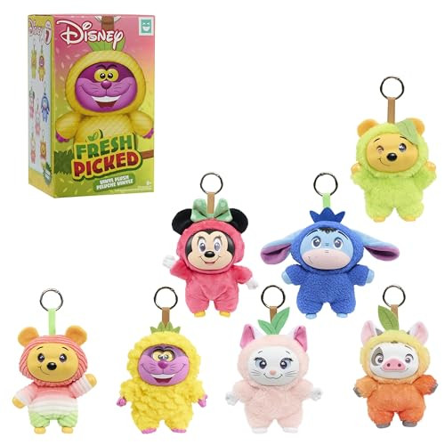 HAPPY HAUL Disney Fresh Picked Blind Box Plush Collectible Toy, Vinyl-Faced Plush Clip-On in Fruit Onesie, 5.25-Inch Stuffed Toy, Short-Run Drop, Ages 8 and up | Amazon (US)