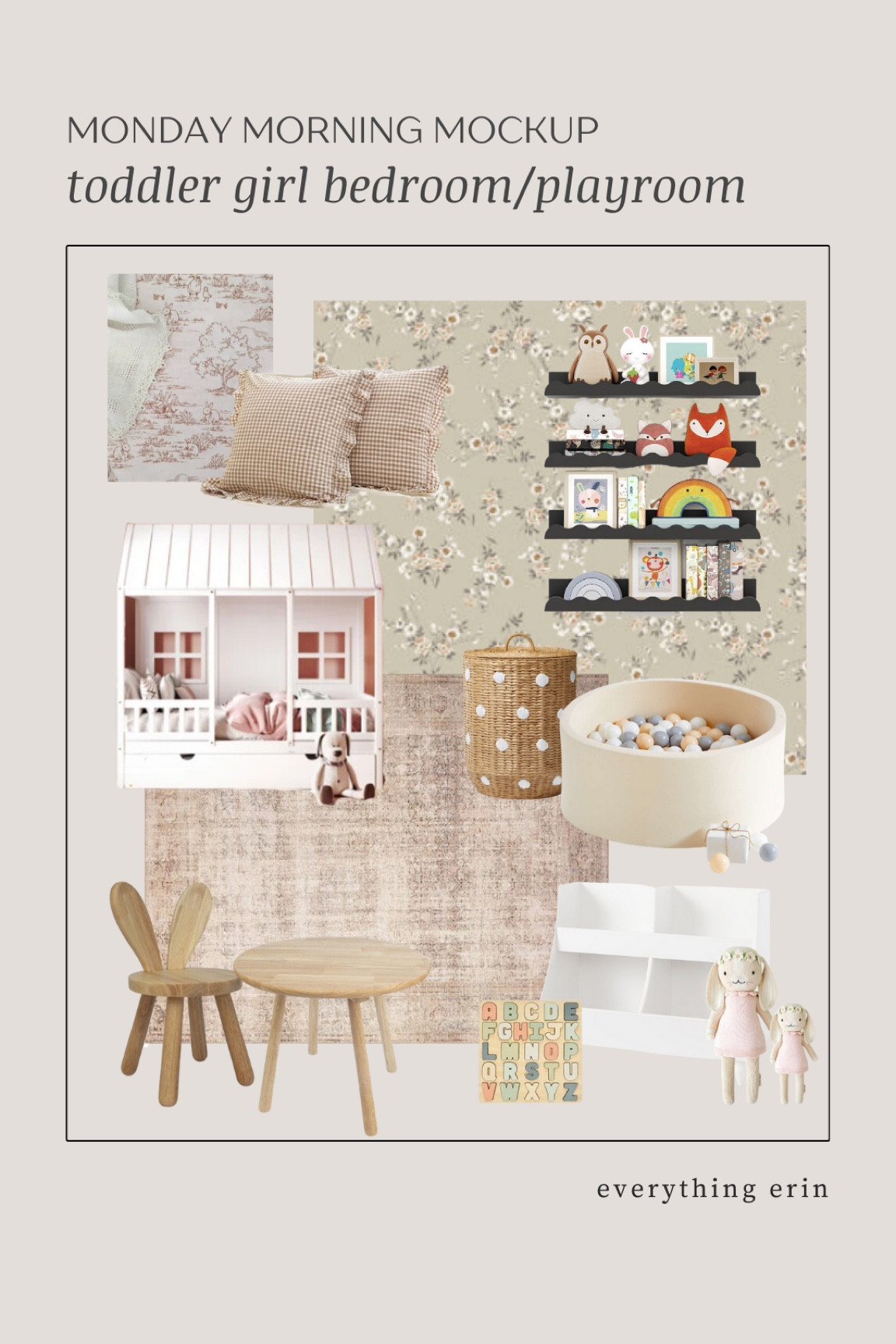 Toddler girl bedroom girls bedroom playroom 

#LTKhome #LTKfamily #LTKkids