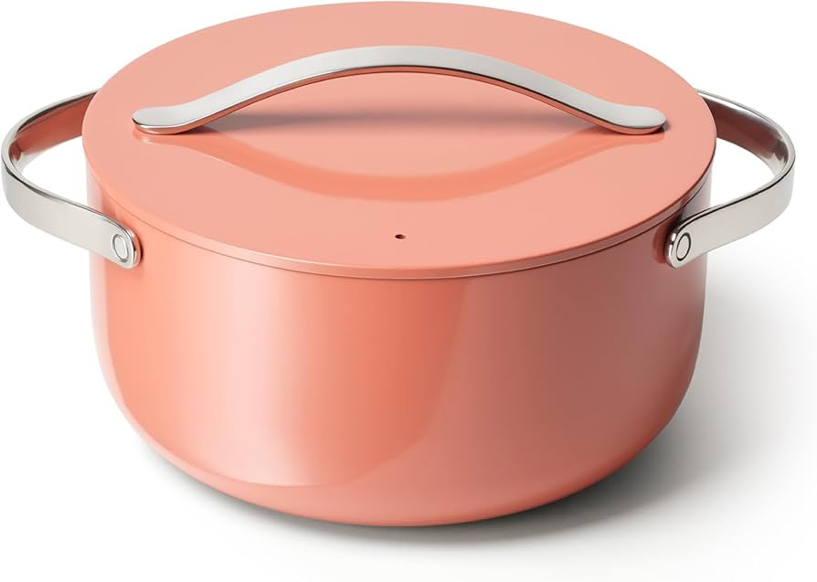 Caraway Nonstick Ceramic Dutch Oven Pot with Lid (6.5 qt, 10.5") - Non Toxic, PTFE & PFOA Free - ... | Amazon (US)