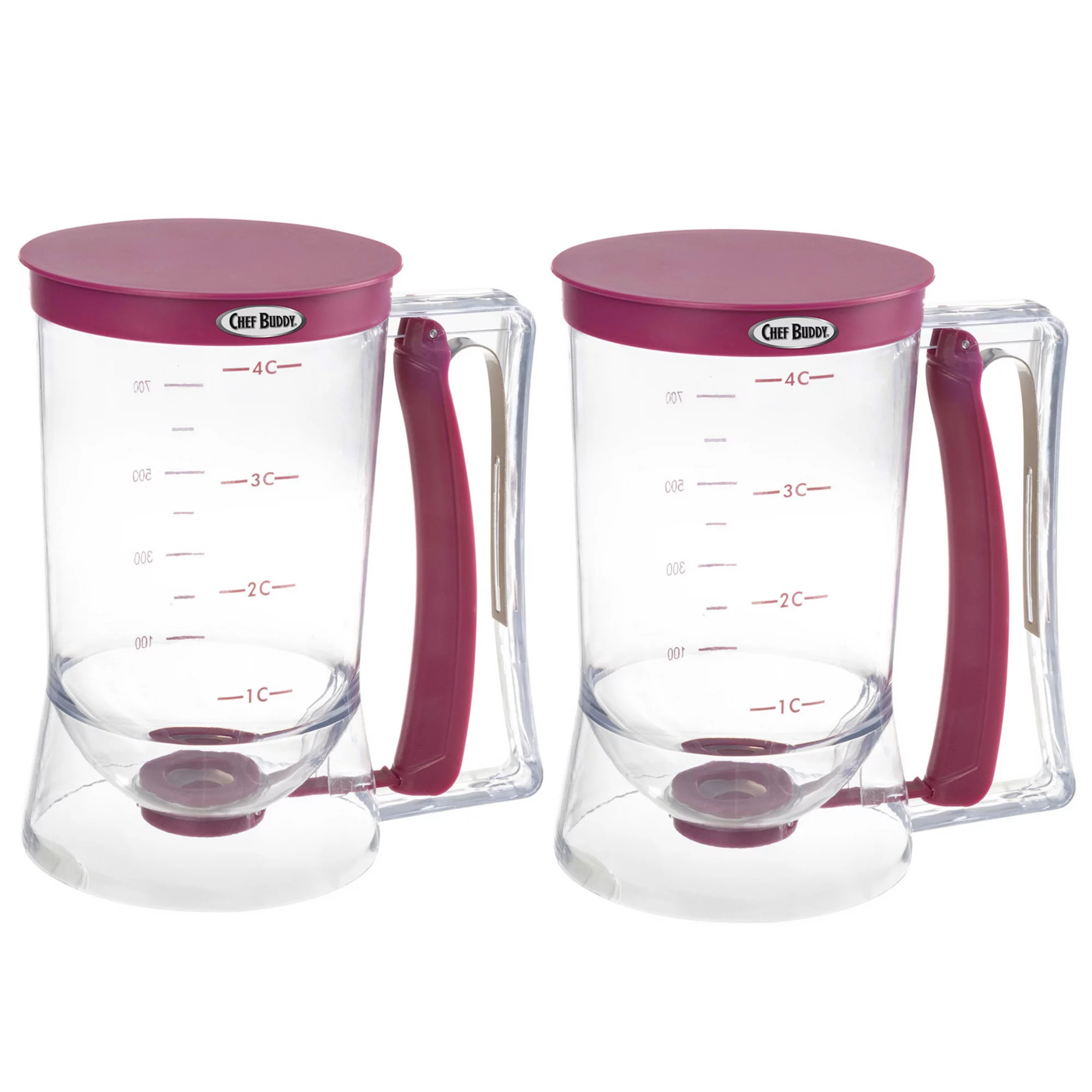 Chef Buddy Pancake Batter Dispenser Set of 2 | Kohl's