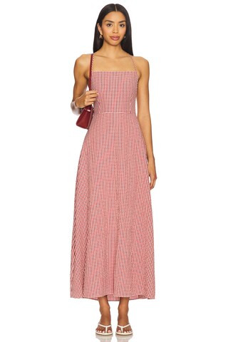 Posse Lori Dress in Red Gingham from Revolve.com | Revolve Clothing (Global)
