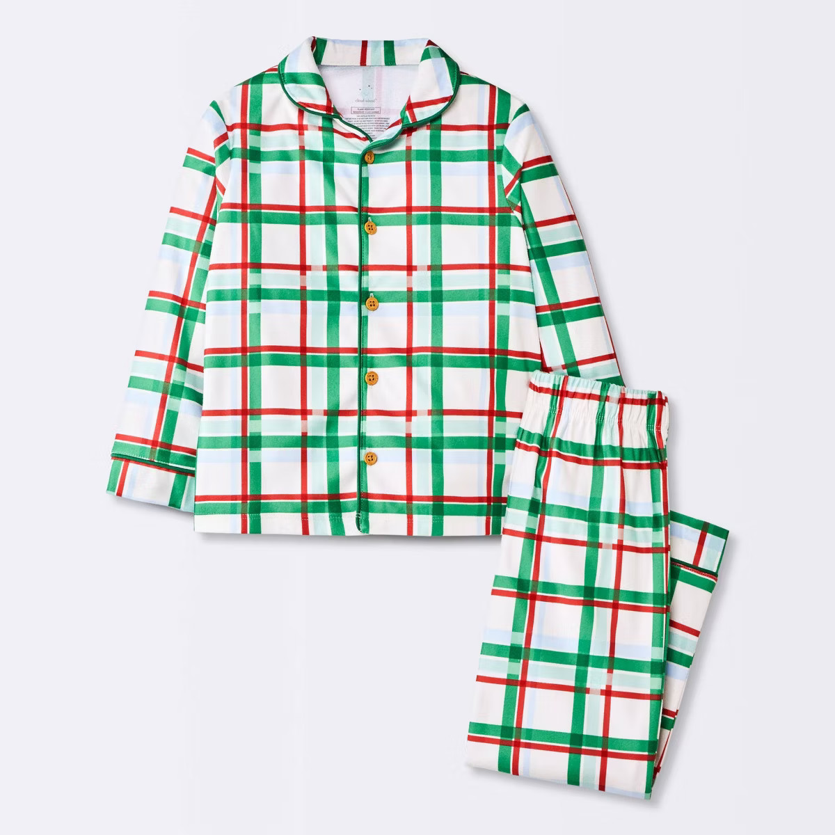 Toddler Girls' 2pc Long Sleeve Brushed Jersey Coat Pajama Set - Cloud Island™ | Target