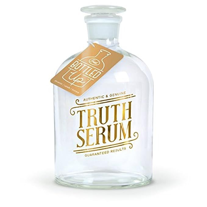 Fred BOTTLED UP Glass Spirits Decanter, Truth | Amazon (US)