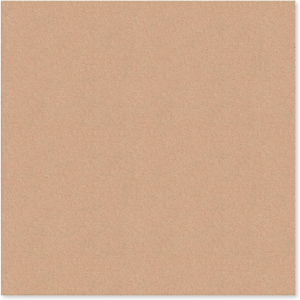 U Brands Frameless Square Cork Bulletin Board, Office Supplies, 14” x 14”, Natural, with Push... | Amazon (CA)
