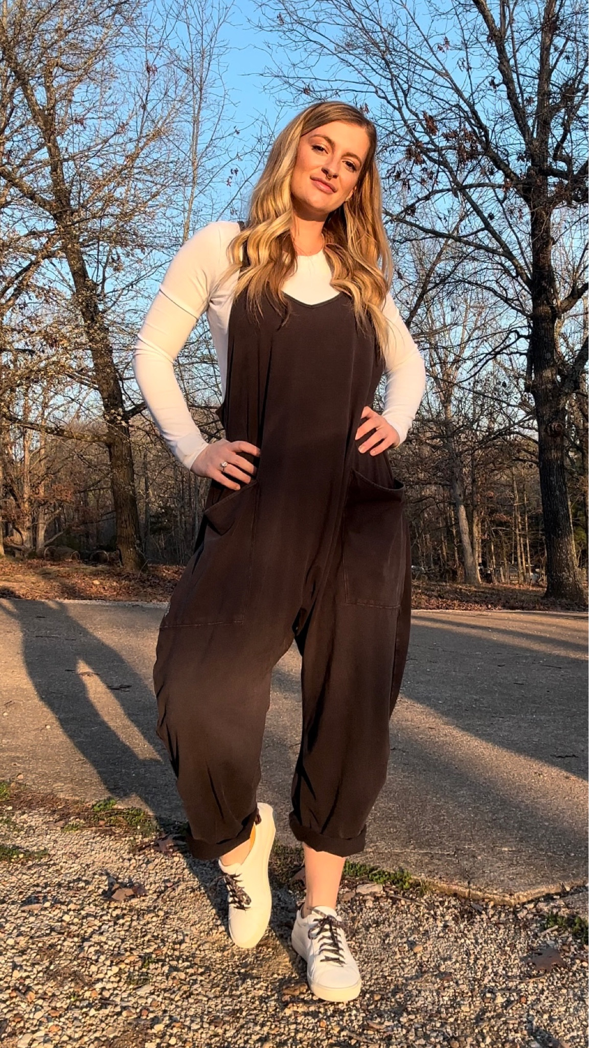 Sunday Funday in my boyfriend’s favorite Free People jumper. I paired it with my Saint Laurent sneakers and my ASOS basic long sleeve tee  

#LTKfindsunder100 #LTKSeasonal #LTKshoecrush