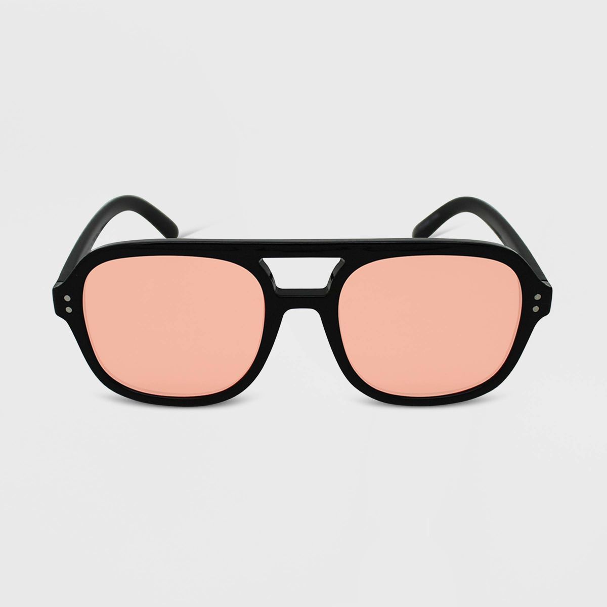 Women's Plastic Aviator Sunglasses - Wild Fable™ Black | Target