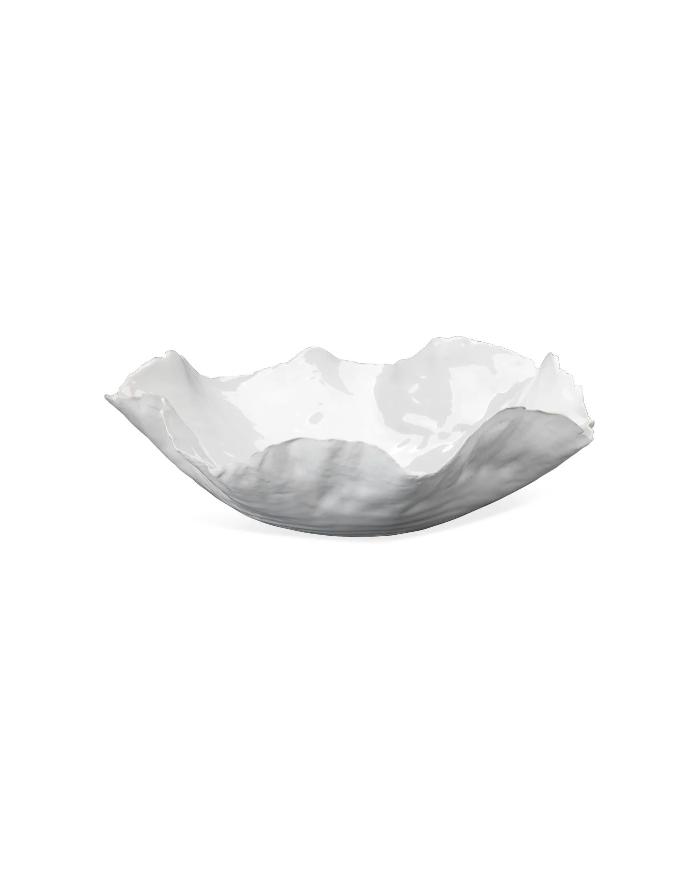 Large Peony Bowl White | Jamie Young Co.