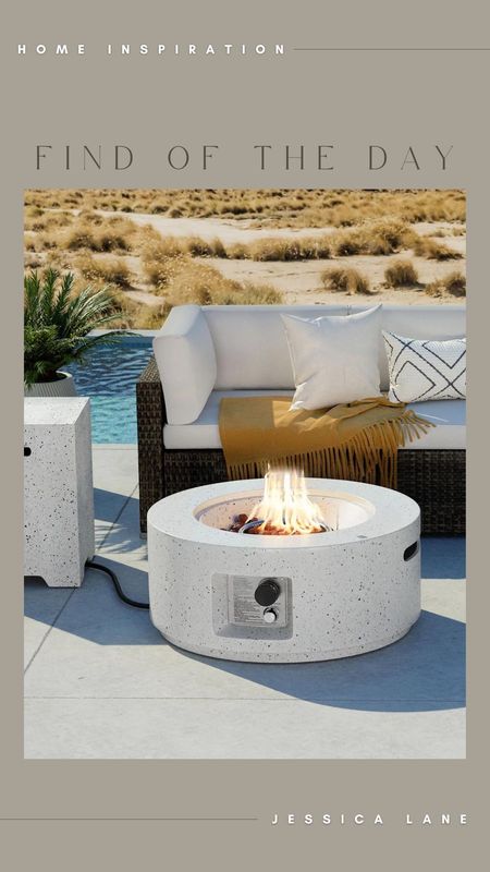 Outdoor find of the day, this beautiful modern round outdoor propane fire pit would complete any outdoor patio space, perfect for summer gatherings would complete any outdoor patio space, perfect for summer gatherings.Fire pit, outdoor fire pit, propane fire pit, round modern fire pit, outdoor furniture, Walmart home, Walmart patio

#LTKSeasonal #LTKHome #LTKParties
