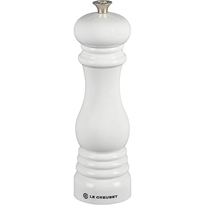 Le Creuset Salt Mill, 8" x 2 1/2", White | Amazon (US)