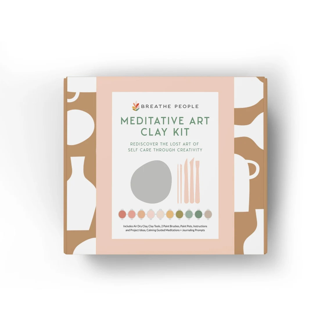 Meditative Art Clay Kit, Guided Meditations, Journaling Prompts - Etsy | Etsy (US)
