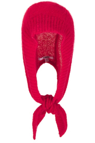 EAVES Liezel Kerchief Hood in Red | FWRD 