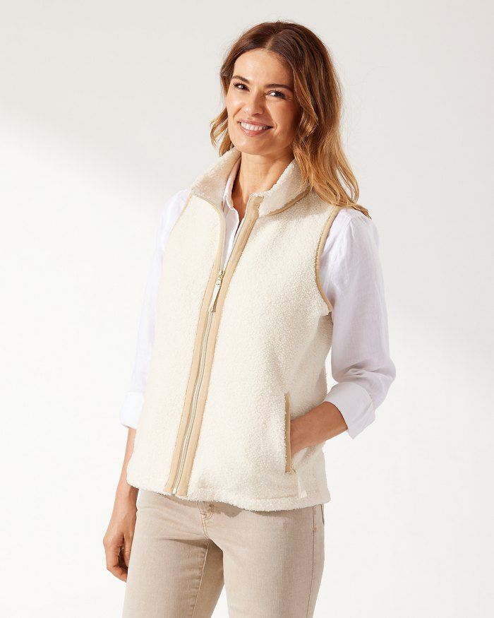 Faux Sherpa Vest | Tommy Bahama