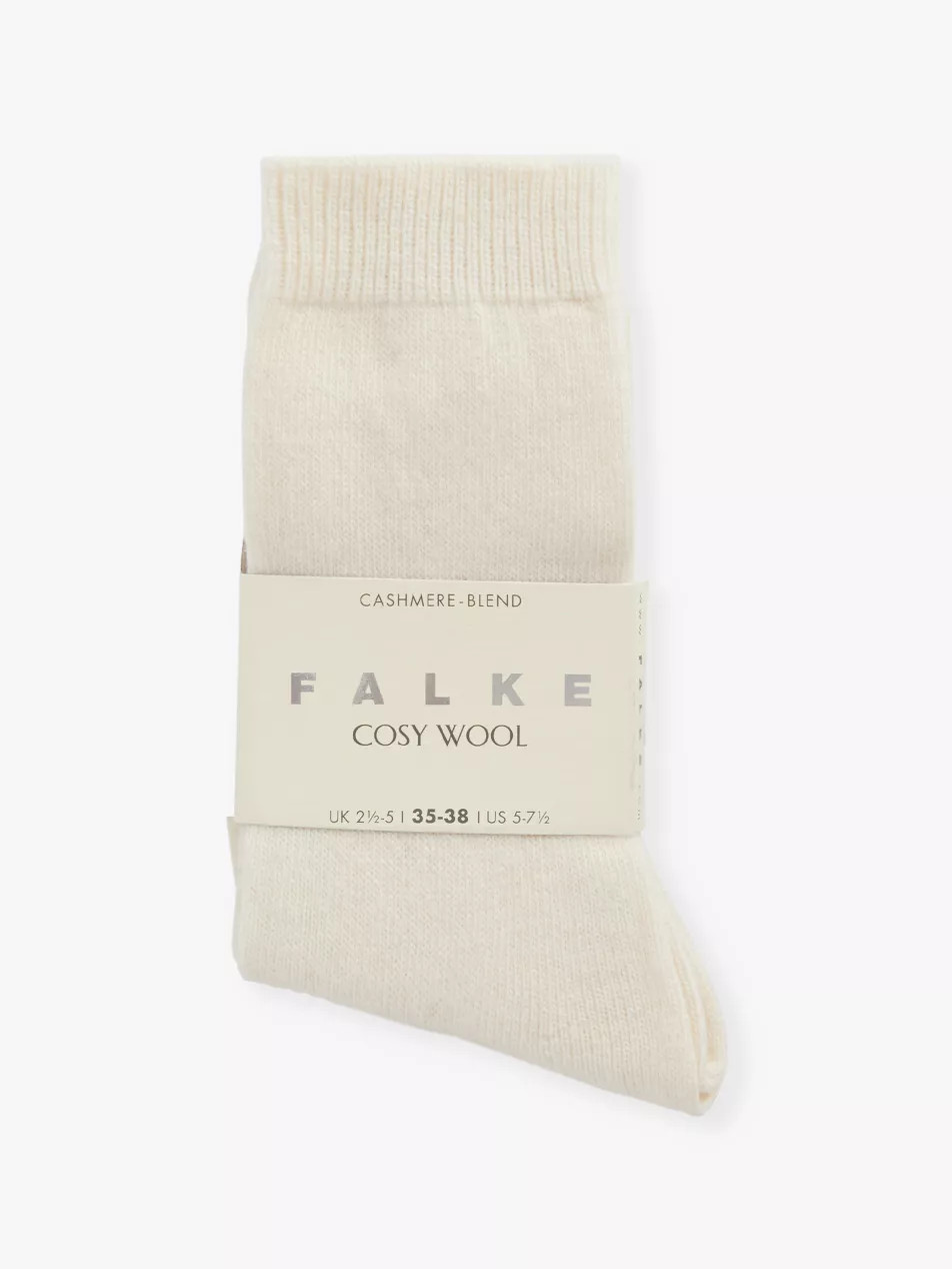 Cosy Wool brand-print knit socks | Selfridges