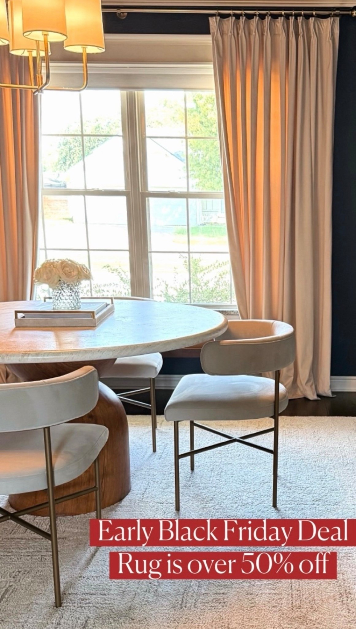 Even though this rug is white the design allow is to get a little dirty but STILL LOOK CLEAN! My messy little 5 year has tested it out but it still looks great 👏🏻

Home decor 
Rug 
Black Friday sale 

#LTKSaleAlert #LTKHome