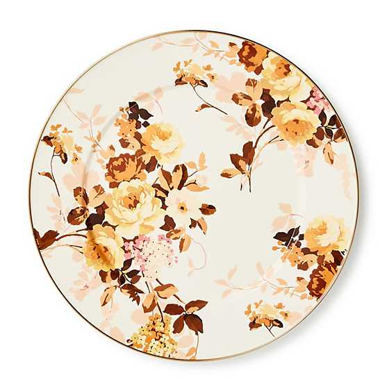 Wild Rose White Serving Platter | MacKenzie-Childs