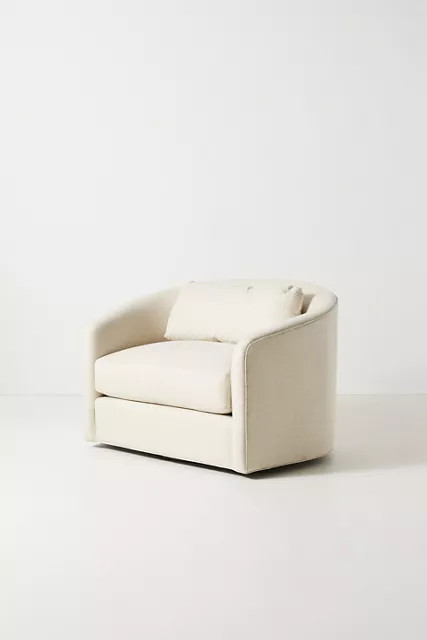 Corinne Swivel Chair | Anthropologie (US)