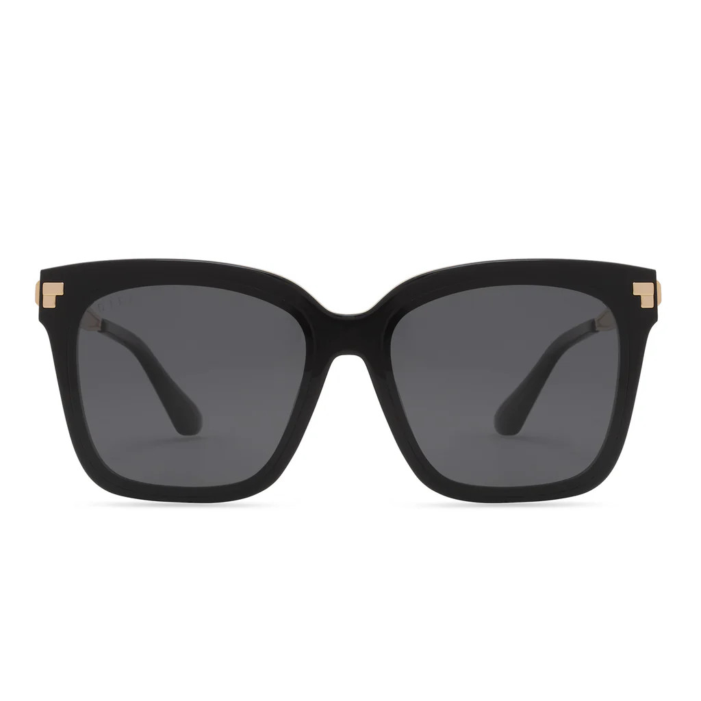 COLOR: black   grey sunglasses | DIFF Eyewear