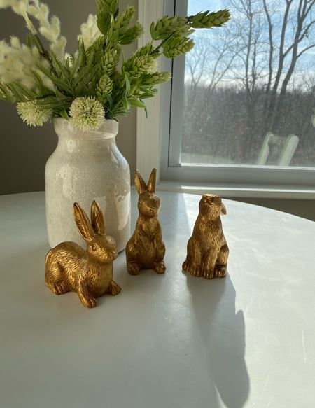 Run to target’s dollar spot!! The brass bunnies are the perfect addition to your Easter (or everyday!) decor 💗

Bunnies are my favorite! I will add these to Josie’s room when i’m done!

#LTKSpringSale #LTKSeasonal #LTKhome