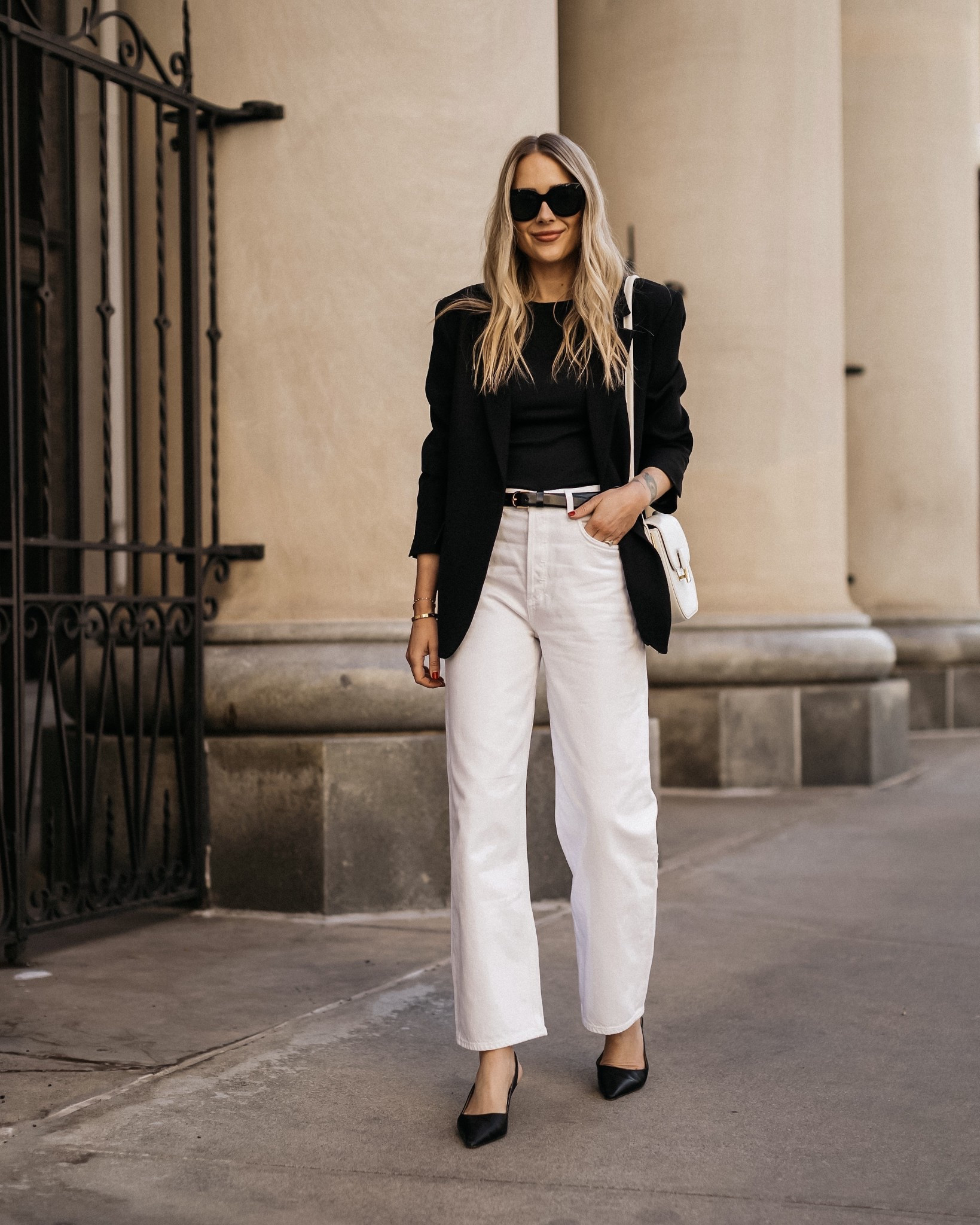 Fashion Jackson spring outfits, black blazer, white jeans 

#LTKFindsUnder100 #LTKOver40 #LTKStyleTip