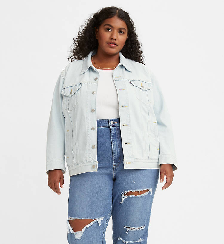 Ex-boyfriend Trucker Jacket (plus Size) | LEVI'S (US)