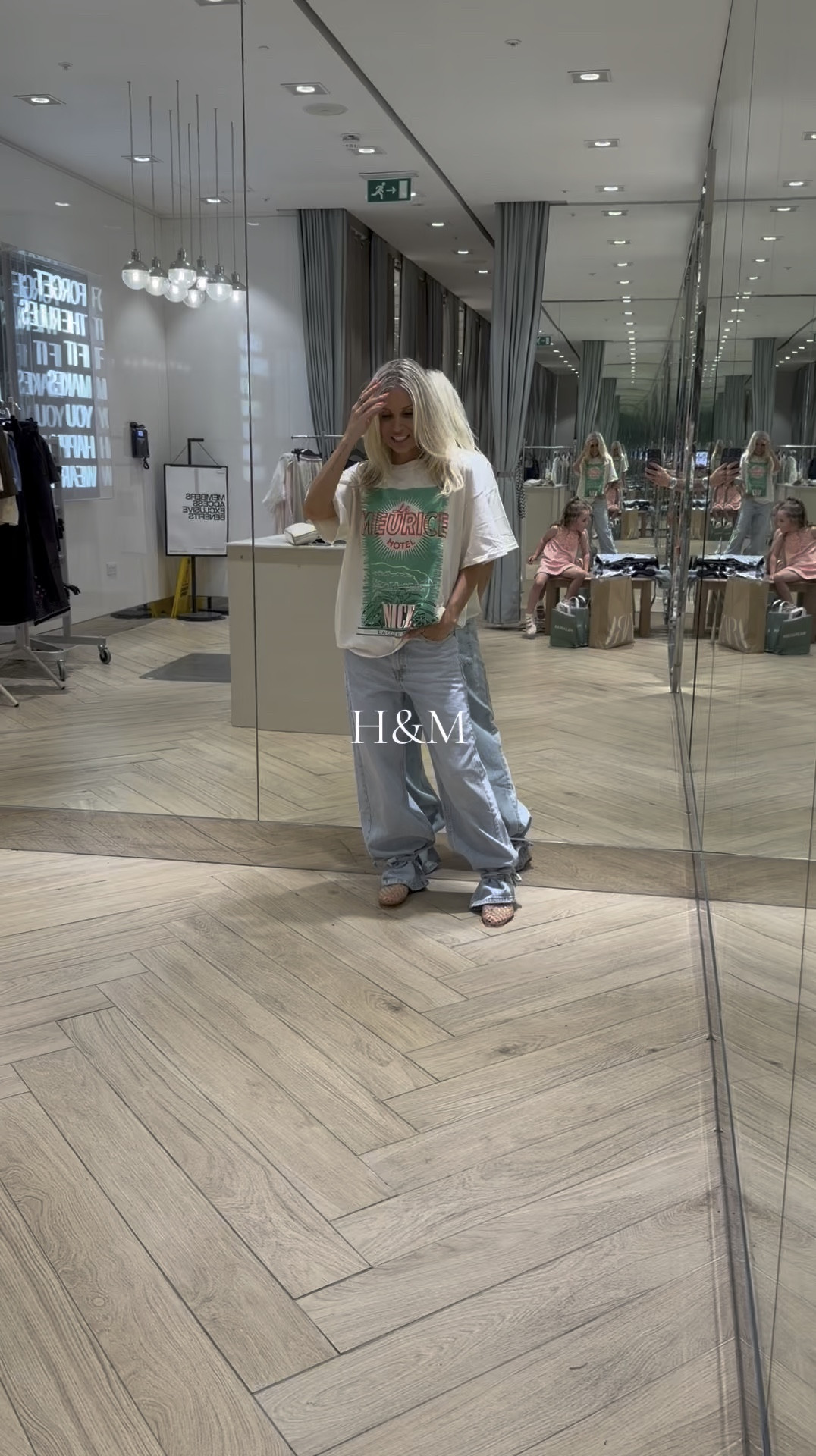 This t shirt is a dream 🤍🩵💚 H&M always serves good t shirts 🥰 

#LTKspring #LTKsummer #LTKstyletip