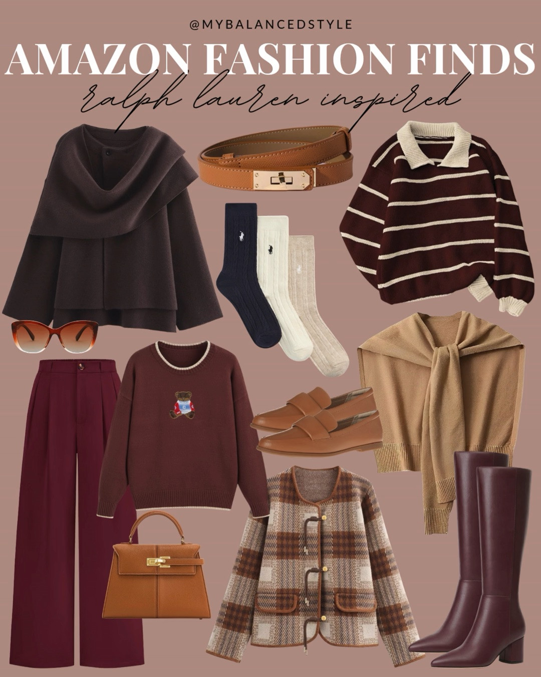 Amazon Ralph Lauren inspired

Affordable old money fashion Quiet luxury outfit ideas Classic preppy wardrobe Timeless elegant clothing Budget friendly sophisticated style Designer inspired everyday looks Chic neutral closet staples Elevated minimalist outfits Classy feminine fashion finds Understated luxury aesthetic

#LTKootd #LTKSeasonal #LTKSaleAlert