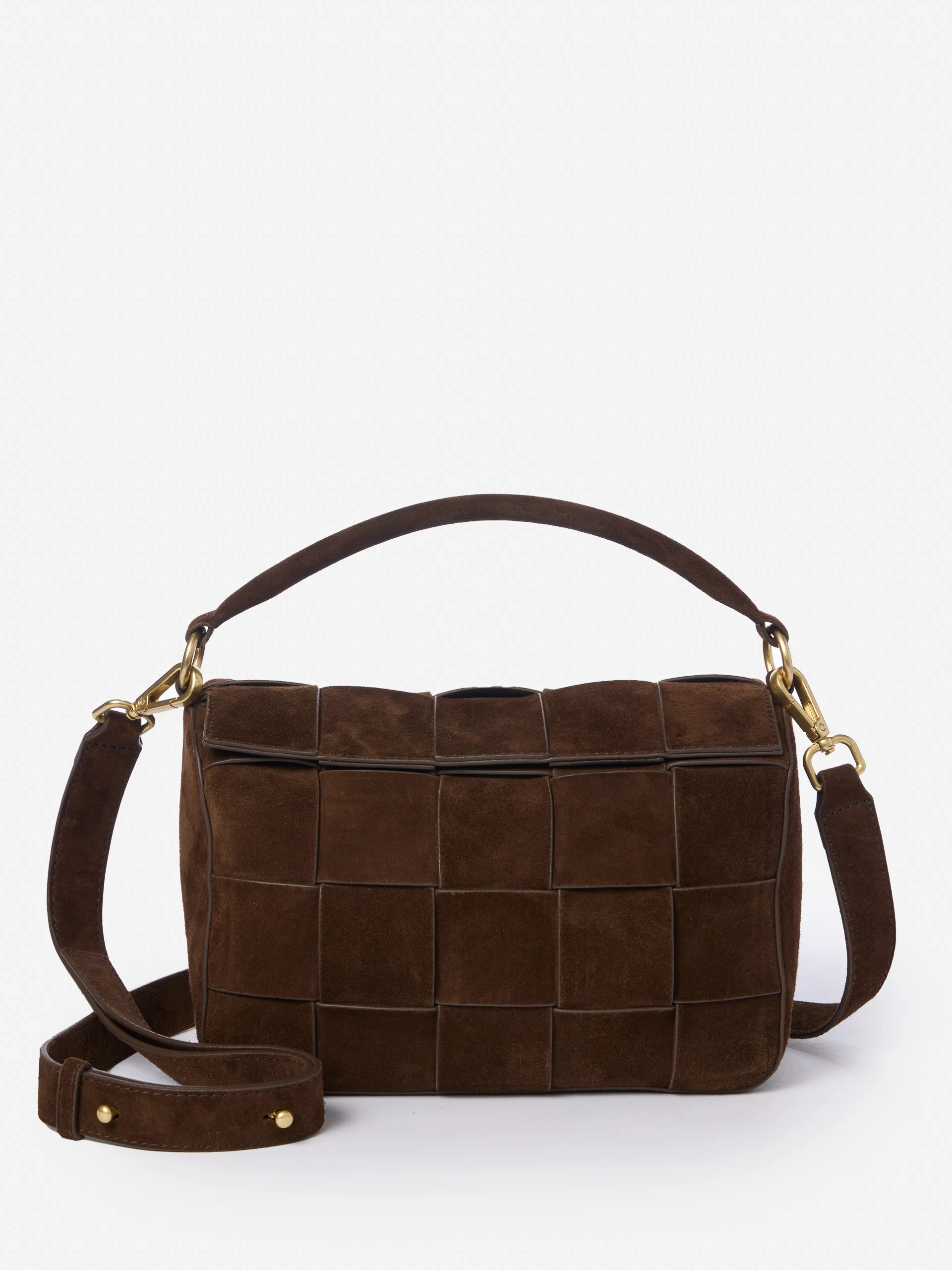 Deni Woven Suede Crossbody | J.McLaughlin