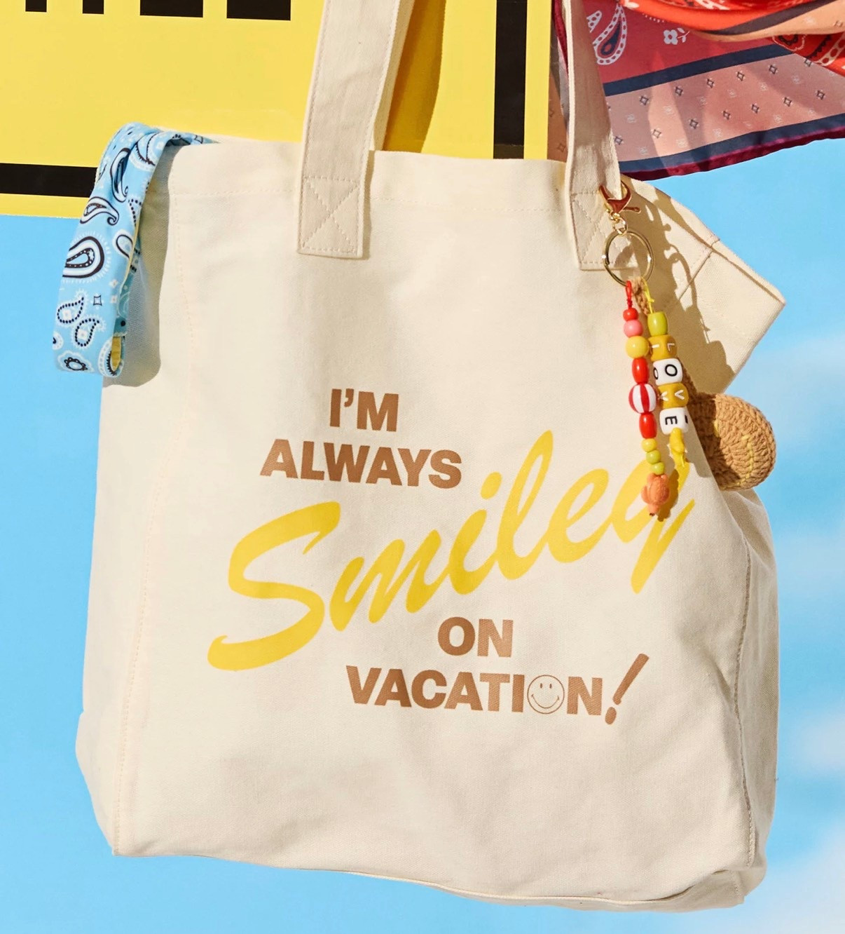 New tote bag and charm!