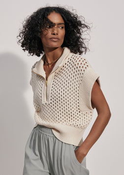 Gaines Half-Zip Knit | Varley US