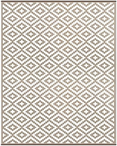 Green Decore Reversible Nirvana Outdoor Rug, Waterproof, Fade Resistant, Modern Large Floor Mats ... | Amazon (US)