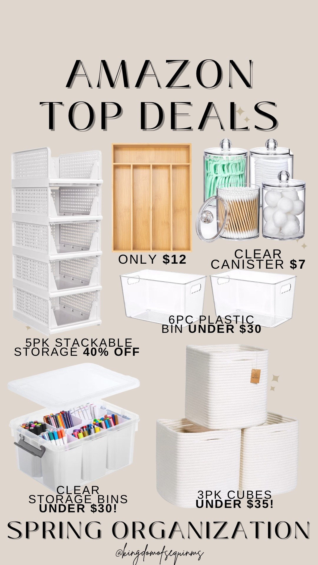 Top Amazon spring organization deal finds!

#LTKFindsUnder50 #LTKHome #LTKSaleAlert
