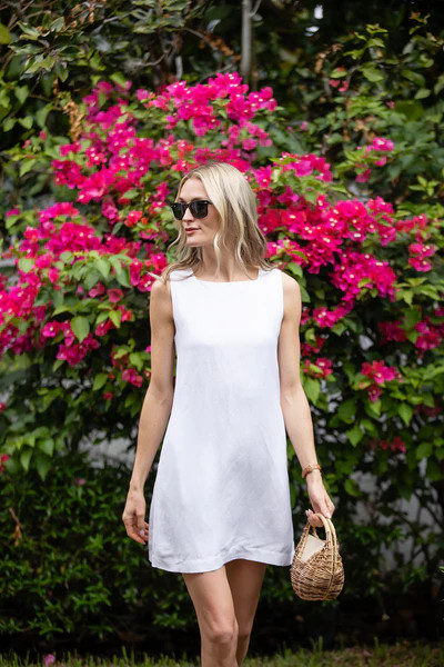 Serena Dress - Blanc | Julia Amory