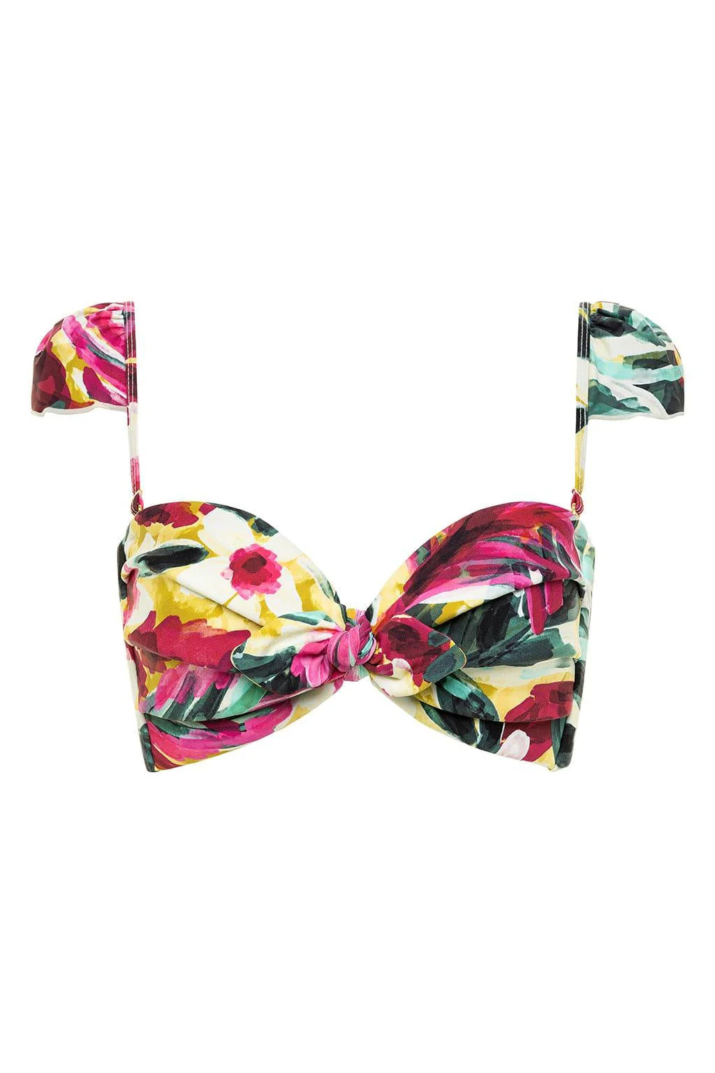 Isla Floral Cabana Bikini Top | Montce