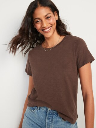 EveryWear Slub-Knit T-Shirt for Women | Old Navy (US)