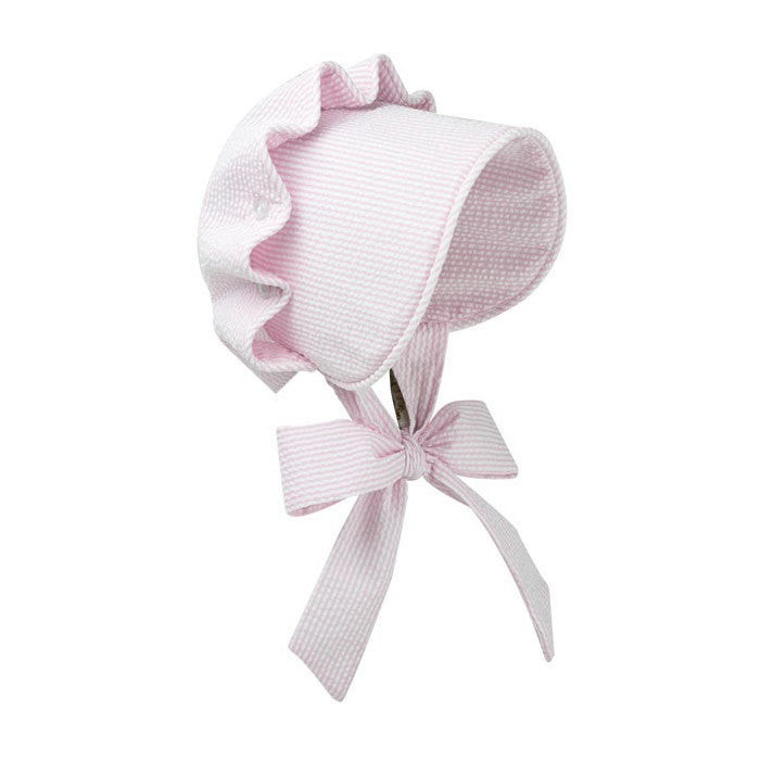 Beaufort Bonnet - Pink Savannah Seersucker | The Beaufort Bonnet Company