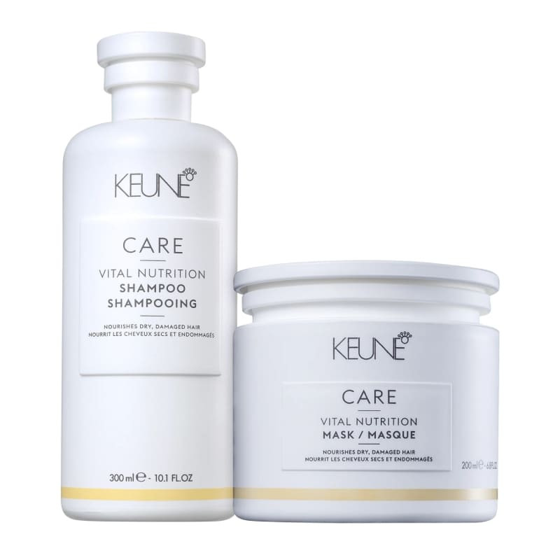 Kit Keune Vital Nutrition Shampoo 300ml + Máscara 200ml | Beleza Na Web (BR)
