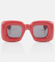 Inflated square sunglasses