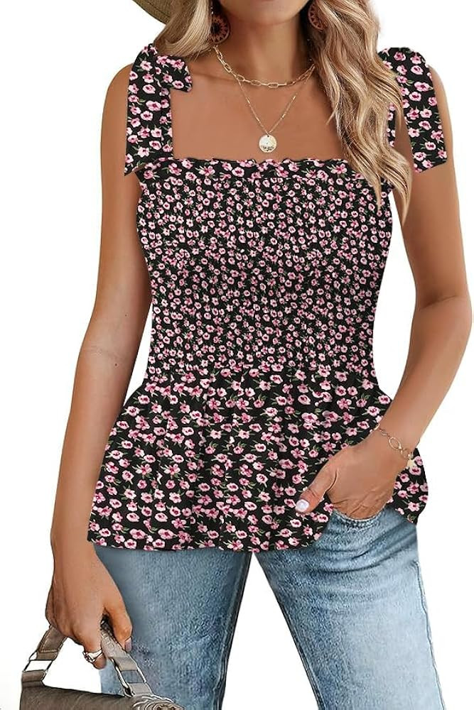 Design: The square neck sleeveless top is reversible and easy to put on. Separate ties allow for ... | Amazon (US)