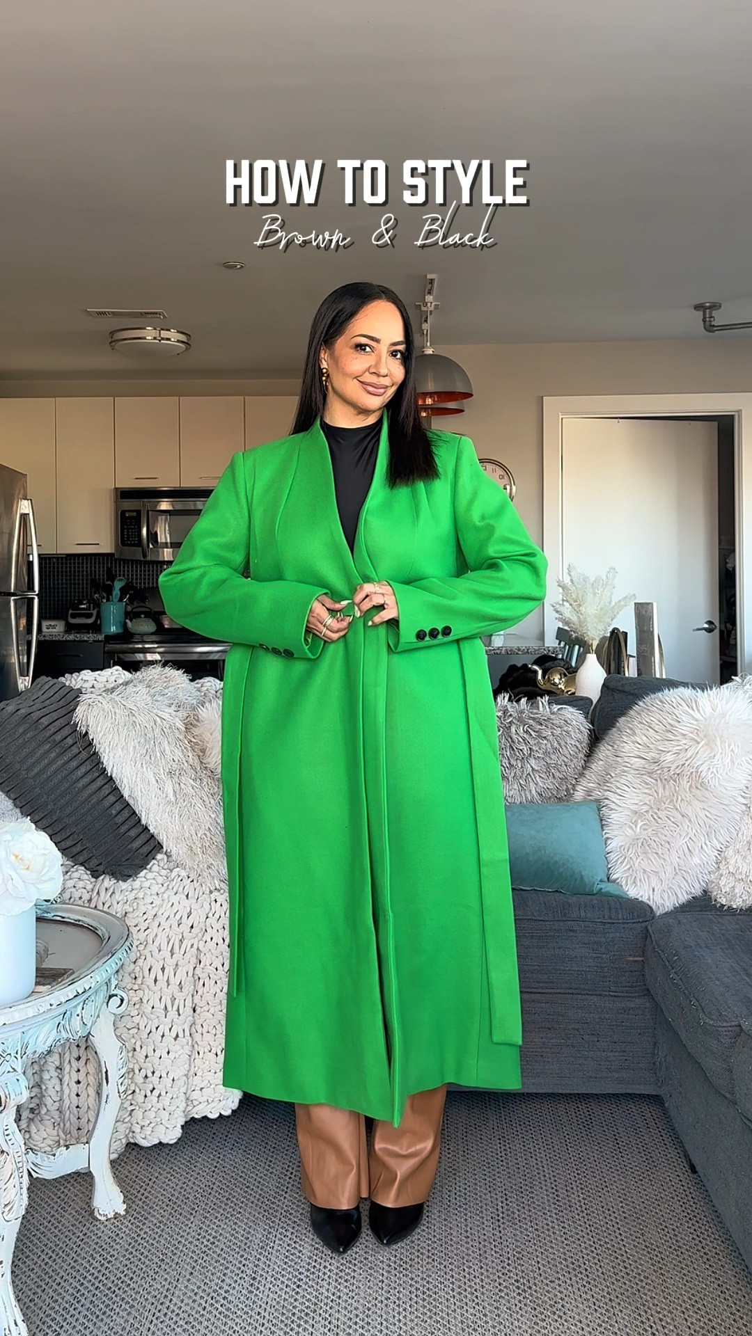 How to Style Brown and Black for Spring 💚

Coat is a TikTok Shop find and is linked on my IG TikTok Highlight and here https://www.tiktok.com/t/ZT2VMRjwq/ - I included similar styles in this post 

spring outfit, spring coat, leather pants, bodysuit, dinner outfit, over 40, millennial, petite, petite curvy, curvy, size 8, midsize

#LTKMidsize #LTKOver40 #LTKPetite