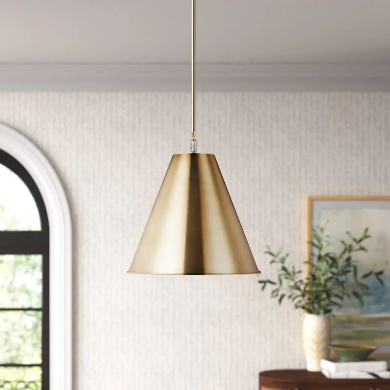 Camariae 1 - Light Midnight Black Single Pendant | Wayfair North America