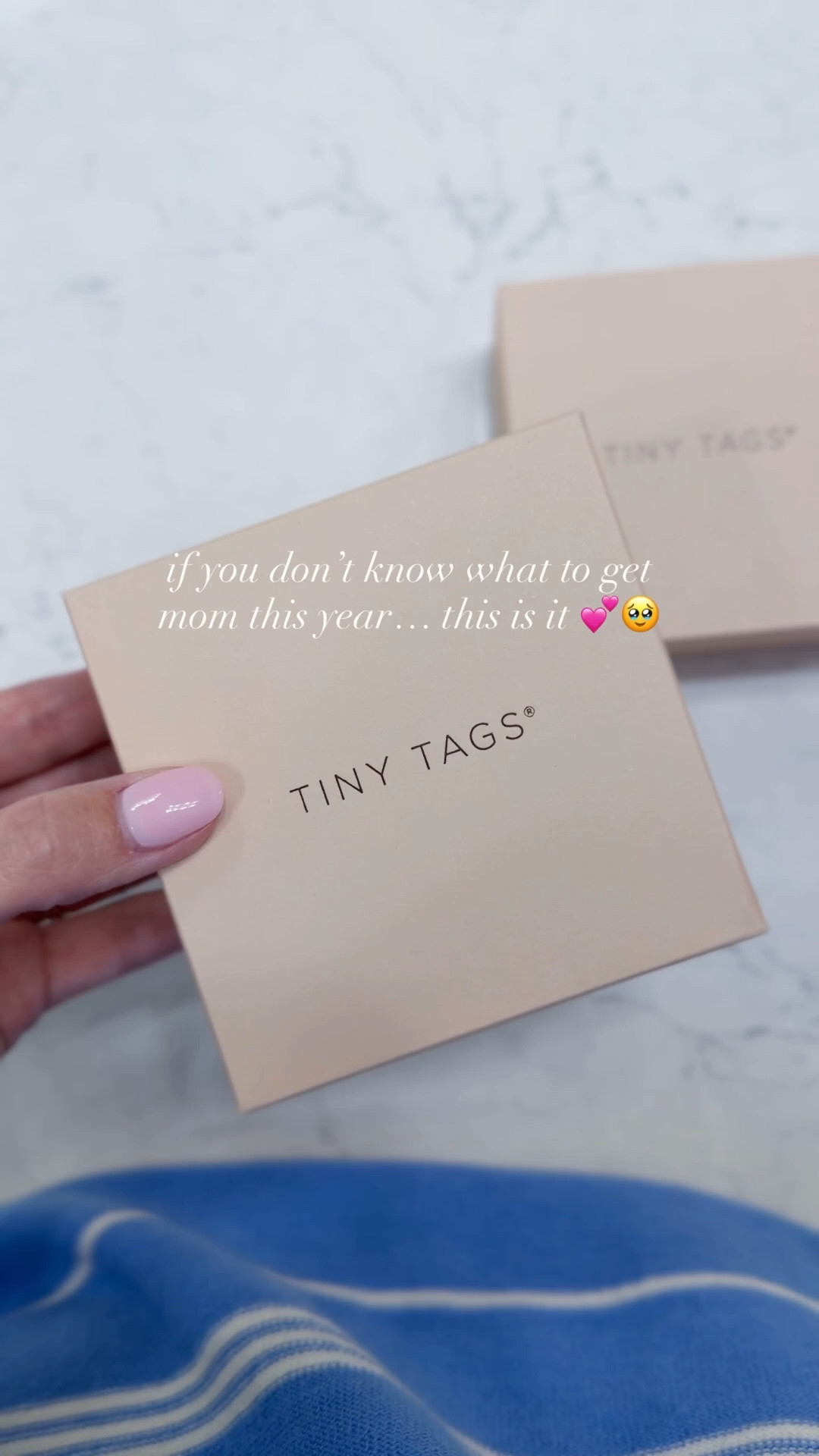 If you don’t know what to get mom this year… this is it! 🥹💕@TinyTags are the perfect Mothers Day gift!

They are such classic, timeless pieces. & They rarely go on sale, so this is a big one! 

COMMENT “shop” for the link + ✨From now until April 20th use promo MAMA20 for 20% off.✨

I have the mini dog tags with an 18-20in chain. I have one for each kid with their name on the front and their birthday on the back. I love how tiny tags are rooted in motherhood and what matters most to you!

#MothersDayGiftIdeas #MomLifeFavorites #MeaningfulJewelry #GiftForMom #MomStyleInspo

#LTKMothersDay #LTKmomlife #LTKSaleAlert