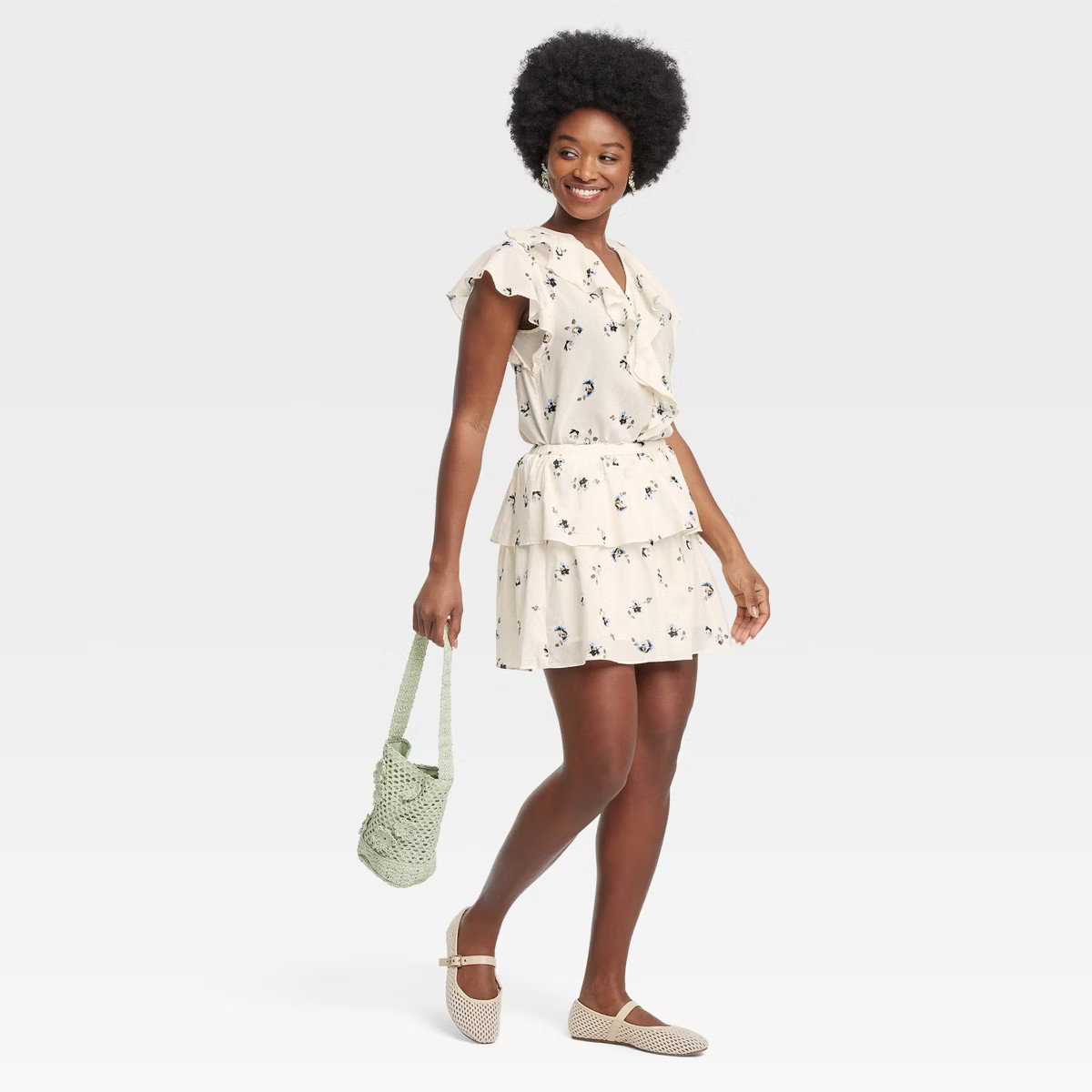 Women's Mini Ruffle Skirt - Universal Thread™ | Target