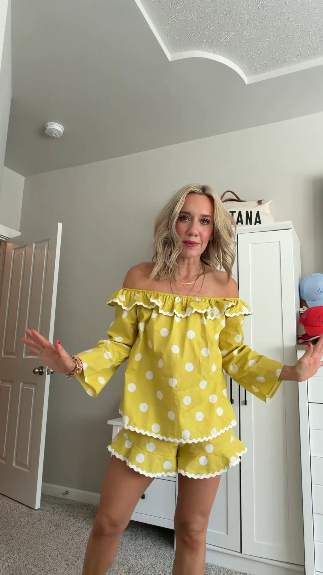 Fun little summer outfit from @Anthropologie to celebrate our fifth graders!!!

Shorts are lower rise and recommend going tts, I sized down and wish I had stuck with my norma size. Top is tts and couldn’t be happier with the fit!

#LTKootd #LTKgrwm #LTKmomlife