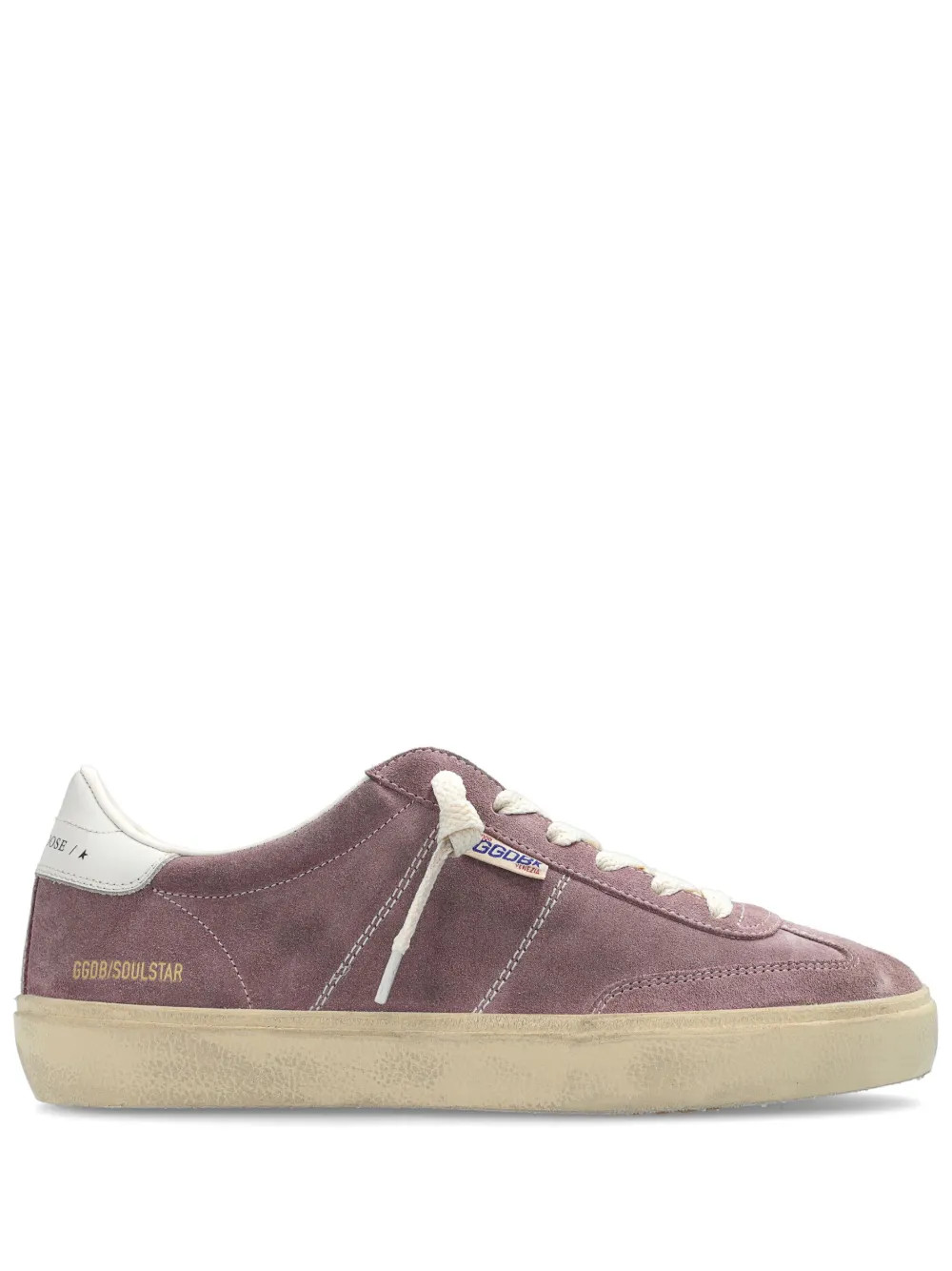 Golden Goose Soul Star Suede lace-up Sneakers | Purple | FARFETCH LV | Farfetch Global