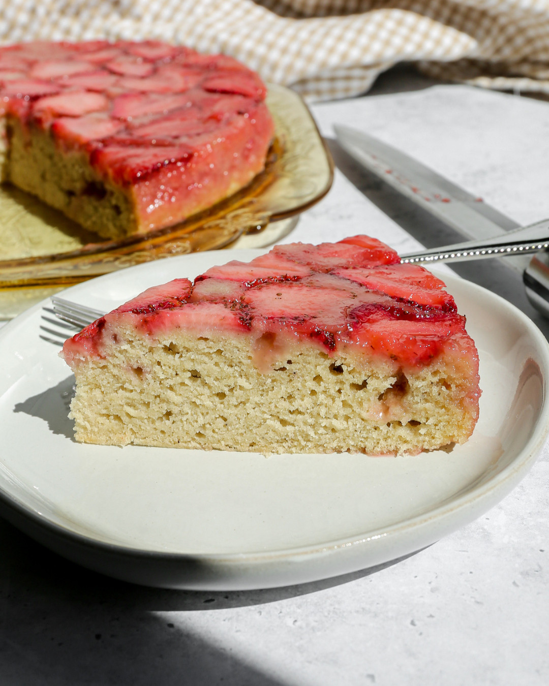 This Gluten Free Strawberry Upside Down Cake is on the blog and it is so good! Linking all the kitchen tools I used to make it including the cake pan, serving platter, spatulas, and more. These are the everyday kitchen essentials I reach for again and again and they make such a difference in the kitchen. Everything is linked below! 

 #LTKdayinmylife #LTKfoodie #LTKHome